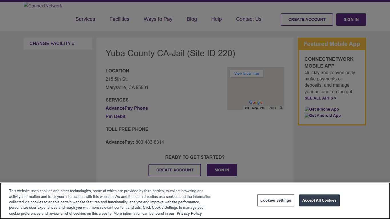 Yuba County CA-Jail | ConnectNetwork